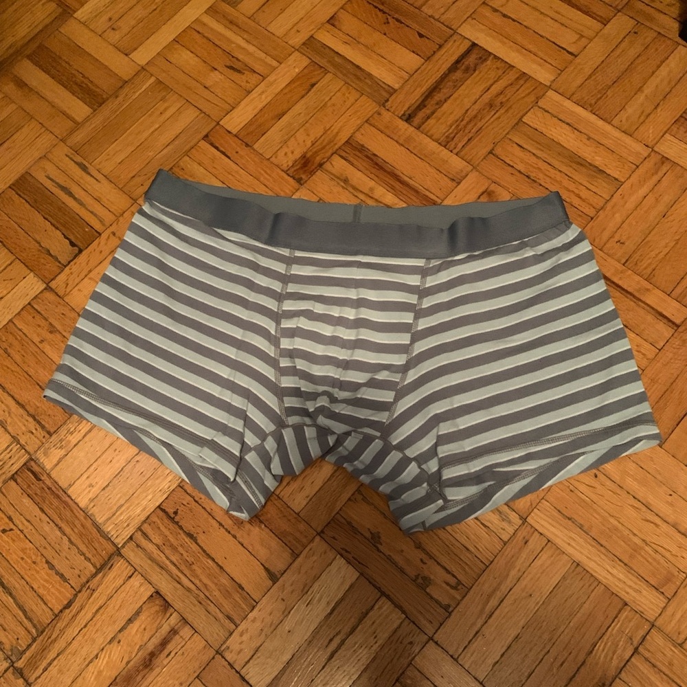 Uniqlo Striped Soft Comfy Mens Boxer Briefs Underwear